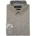 Nick Graham Men's Modern-Fit Asterisk Grid Shirt Olive Size 15.5x32-33