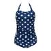 Winnereco Ladies Tankini Swimsuit Push up Bikini Plus Size Swimwear Beachwear (M)