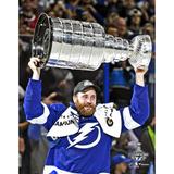 Victor Hedman Tampa Bay Lightning Unsigned 2021 Stanley Cup Champions Raising Photograph