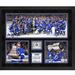Tampa Bay Lightning 2021 Stanley Cup Champions Framed 20'' x 24'' 3-Photograph Collage with Game-Used Ice from the Final - Limited Edition of 813