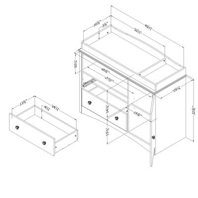 Peek-a-boo Collection Changing Table