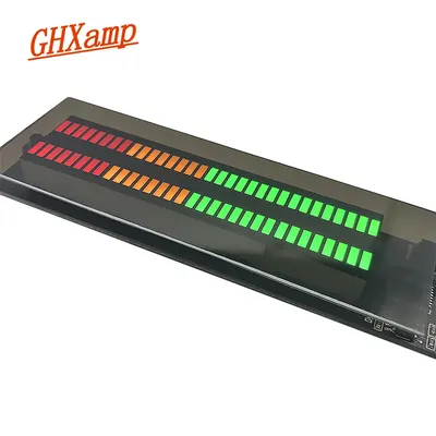 GHXMedals-Amplificateur de musique audio LED pour touristes indicateur de niveau canal lumière