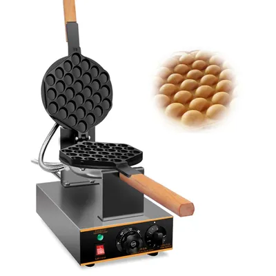 Gaufrier pour bubble/egg waffle antiadhésif électrique 110/220 V appareil de cuisson/four pour