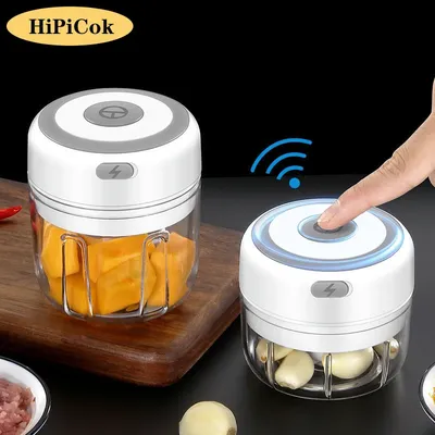 HiPiCok-Hachoir à viande électrique hachoir à légumes broyeur mini presse gadgets de cuisine