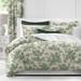 The Tailor's Bed Toile De Jouy Standard Cotton Coverlet/Bedspread Set Polyester/Polyfill/Cotton in Green | King Coverlet + 2 Shams | Wayfair
