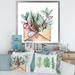 East Urban Home Merry Christmas Greeting Card - Painting on Canvas in White | 36 H x 36 W x 1.5 D in | Wayfair 30CCDBC70F9042AEAB0C4F399D464B7F