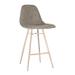 Everly Quinn Nazzaro Bar & Counter Stool Metal in Brown | 25 H x 25 W x 25 D in | Wayfair 374CCA3D7B1F4F75B7250415A646F80B