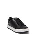 Leather Low Top Sneaker - Black - Karl Lagerfeld Sneakers