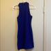 American Eagle Outfitters Dresses | Blue Body Con High Neck Dress | Color: Blue | Size: S