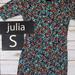 Lularoe Dresses | Julia Dress | Color: Blue/Orange | Size: S