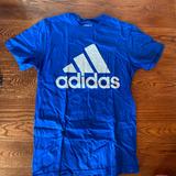 Adidas Shirts | Adidas Cotton T-Shirt | Color: Blue | Size: S