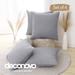 Deconovo Faux Linen Throw Pillow Covers 4 PCS(Cover Only)