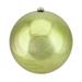 Green Shiny Shatterproof Christmas Ball Ornament 10" (250mm)