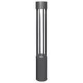 Visual Comfort Modern Turbo Outdoor Bollard Landscape Light - 700OBTUR8404240CHUNVSPC