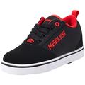 Heelys HLY-B1W-6234 Wheeled Heel Shoe, Black/Red/Nubuck, 13 UK Child