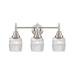 Steelside™ Gayle 3 - Light Dimmable Vanity Light in Gray/White | 11.25 H x 23.5 W x 10 D in | Wayfair 83B6ECBDE40B45879AE8EF9B35AD498D