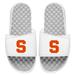 Men's ISlide White Syracuse Orange Primary Logo Slide Sandals