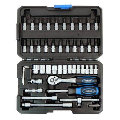 SWSTAHL Steckschlüsselsatz, 1/4 Zoll, 48-teilig Steckschlüsselsatz 07748L Image
