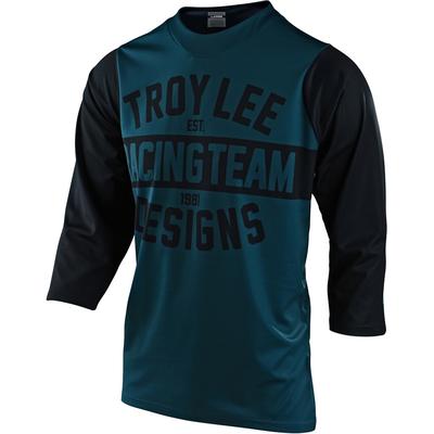 Troy Lee Designs Ruckus Team 81 Jersey de bicyclette, noir-bleu, taille L
