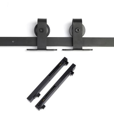So-tech - Schiebetüren Set LOUNGE-2 2 m (von oben anschraubbar) Soft-Close schwarz Image