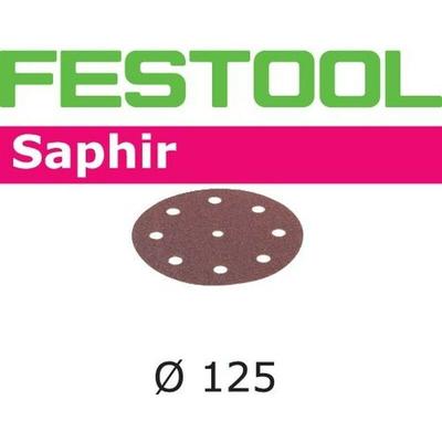Schleifscheibe stf D125/8 P80 SA/25 Saphir - Festool