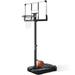 MARNUR Basketball Hoop 44 Portable Basketball System Height Adjustable 7ft 6in - 10ft with Portable Wheels for Kids Youth Adults