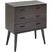 Port Petite Modern 3-Drawer Chest - 24" x 12" x 28"