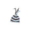 2H Knits Beanie Hat: Blue Stripes Accessories - Kids Boy's Size Small