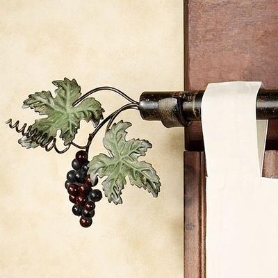 Vina Bella Curtain Rod and Finial Set , 48