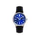 Reign Henry Automatic Canvas-Overlaid Leather-Band Watch w/Date Blue - Men's REIRN6204