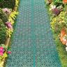 Garden Tiles Green Pack of 5 in Green L29.5cm x W29.5cm