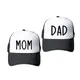 Casquette de Couple pour maman et papa décoration pour fête prénatale révélation du sexe annonce