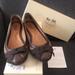 Coach Shoes | Coach ‘Saundra’ Flat. Brown Coach Flats With Bows | Color: Brown | Size: 6