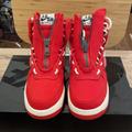 Nike Shoes | Emotionally Unavailable Nike Air Force 1 High | Color: Red | Size: 4