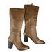 Giani Bernini Shoes | Giani Bernini Brown Tall Leather Riding Boots 8.5 | Color: Brown/Tan | Size: 8.5