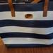 Michael Kors Bags | Large Michael Kors Tote | Color: Blue/White | Size: Os