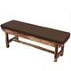 Waterproof Garden Bench Cushion Pads 100cm,2/3 Seater Bench Seat Cushion Pad 120cm 150cm for Patio Furniture Swing Chair Indoor Outdoor (150 * 40 * 5cm,Brown)