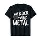 Bock Auf Metal - Rock Musik Black Metal Heavy Metal T-Shirt