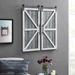 FirsTime & Co. 2-pc. Wooden Barn Door Wall Plaque Set