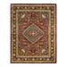 Overton Hand Knotted Wool Vintage Inspired Traditional Mogul Red Area Rug - 8'3" x 10'8"