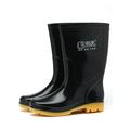 Audeban Men Work Gum Boots Rubber Waterproof Rain Shoes Classic Unisex Gumboots Rainboot