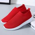 Women Walking Shoes Breathable Mesh -slip Slip On Flats Lightweight Casual Shoes