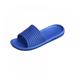 Summer Cool Striped Men Slippers Indoor Outdoor Non-slip Bathroom EVA Plastic Shower Casual Shoes Home Solid Flip Flop