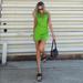 Zara Dresses | Green Zara Dress Brand New | Color: Green | Size: S