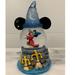 Disney Toys | Disney Mickey Fantasia Sorcerer's Hat Snow Globes | Color: Blue/Red | Size: Approx 6” Tall