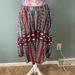 Lularoe Skirts | Euc Lularoe Medium Madison Skirt Aztec Blue Pink | Color: Pink/White | Size: M