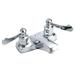 Banner Faucets Banner Centerset Faucet 2-handle Bathroom Faucet, Metal in Gray | 4.38 H x 4 W x 4 D in | Wayfair 401-LP