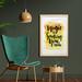East Urban Home Magic Is Something You Make Words w/ Watercolors Effects - Picture Frame Textual Art Print on Fabric Fabric | Wayfair