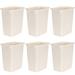 Rubbermaid Commercial Products 5.25 Gallon Waste Basket Plastic in White | 9.5 H x 13.4 W x 23.9 D in | Wayfair 6 x FG280500BISQU