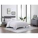 Latitude Run® Pappano Microfiber 3 Piece Comforter Set Polyester/Polyfill/Microfiber in White | King Comforter + 2 King Shams | Wayfair